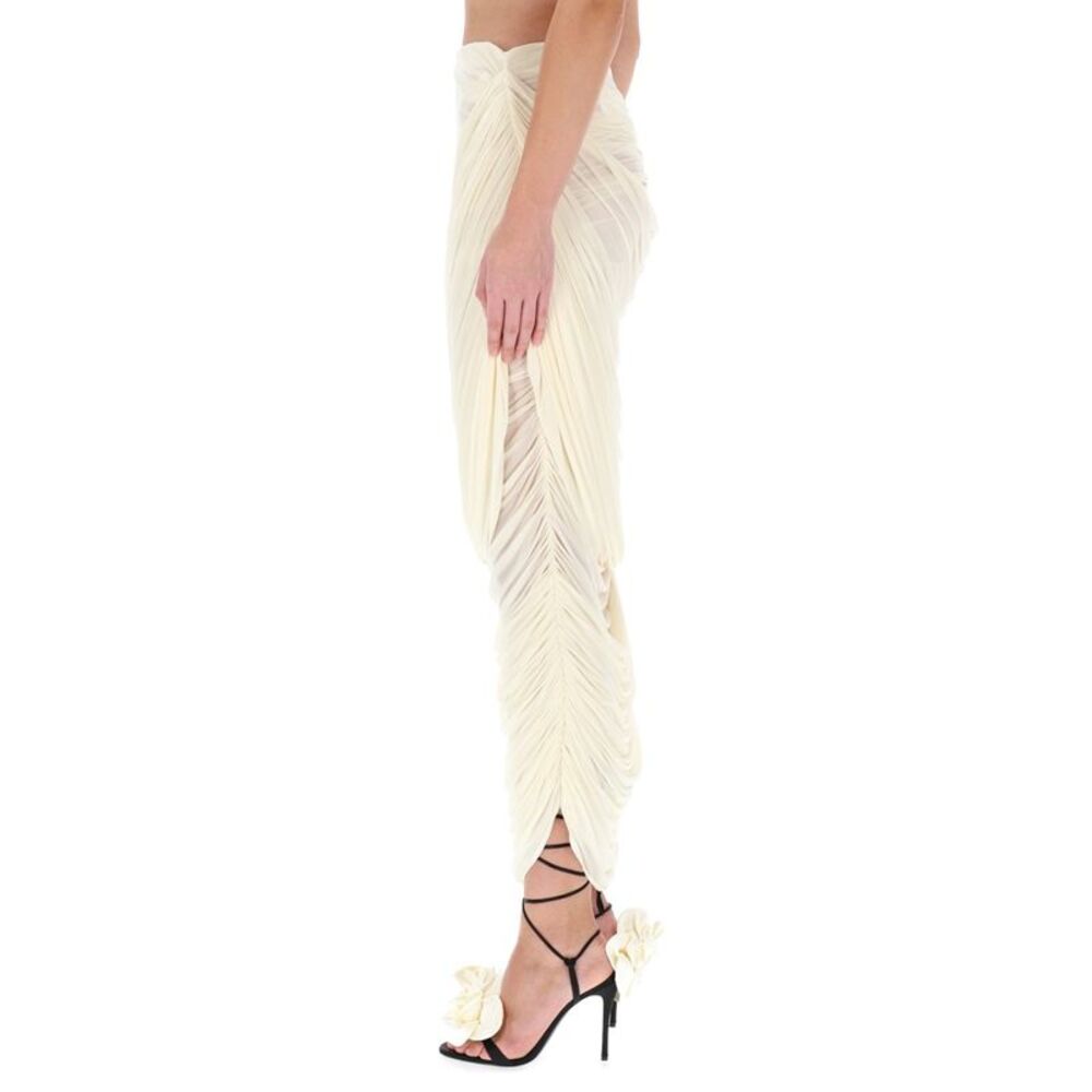 Magda Butrym Women Draped Midi Skirt - Picture 3 of 4